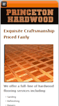 Mobile Screenshot of princetonhardwood.com