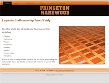 Tablet Screenshot of princetonhardwood.com